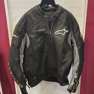 Alpinestars Black and Gray Men's Jacket